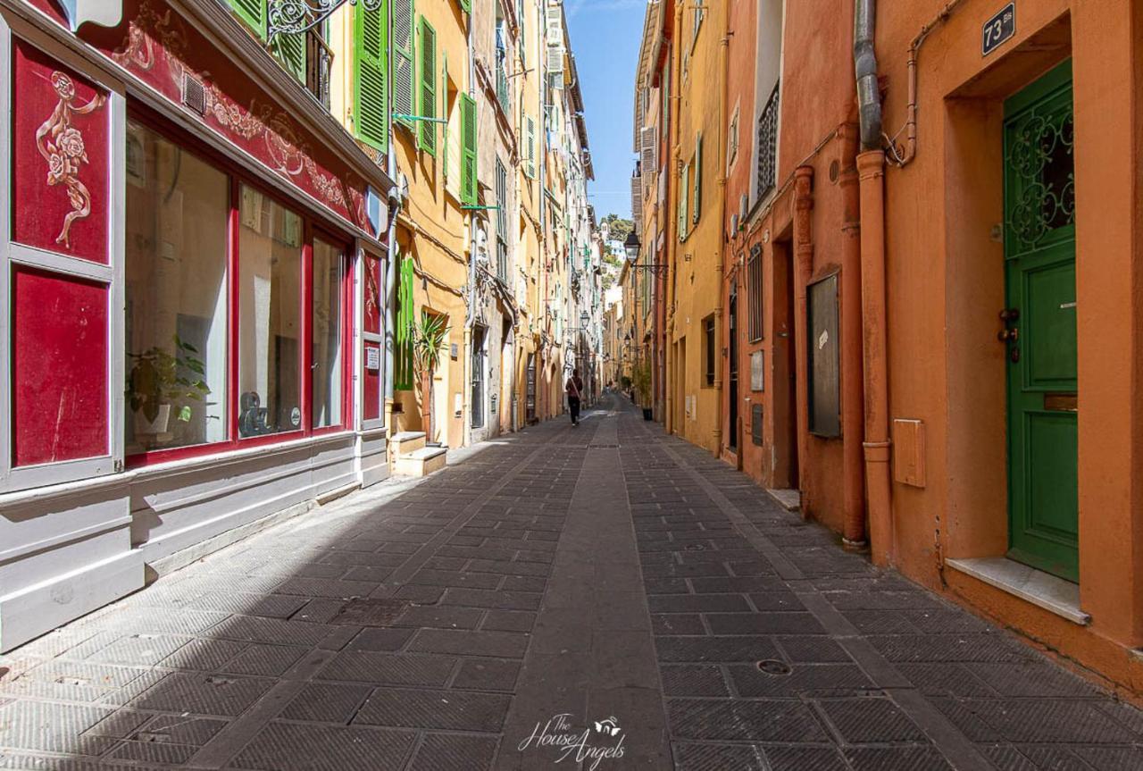 Vista Mare E Comfort In Centro Storico Menton Exterior foto