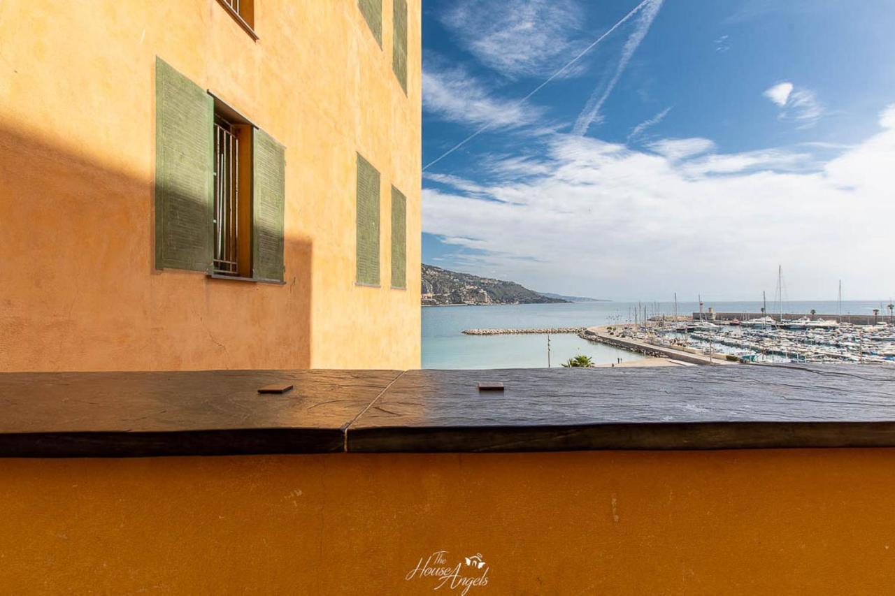 Vista Mare E Comfort In Centro Storico Menton Exterior foto